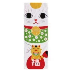 Tenugui Maneki Neko