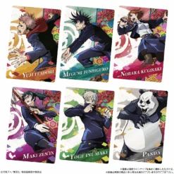 Bandai Gaufrettes Jujutsu Kaisen Vol.2 -Style Japonais Boutique 18209 1
