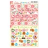 Set De Stickers - Hirondelles, Sakura Et Patisseries -Style Japonais Boutique 3wayCircleStickerSpringpatternJavasparrowsandJapanesesweetsSakuraJapaneseStationeryYattaJapan