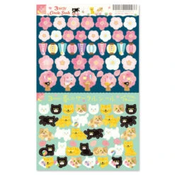 Set De Stickers - Sakura Et Chat