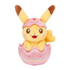 Peluche Pikachu "Happy Easter Basket"