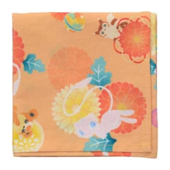 Furoshiki Pokémon "Haru Natsu Aki Fuyu" Orange