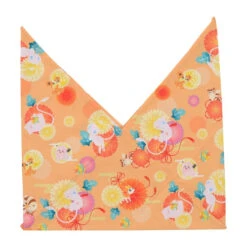 Furoshiki Pokémon "Haru Natsu Aki Fuyu" Orange -Style Japonais Boutique 4521329332437 01