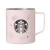 Starbucks Sakura 2021 - Stainless Mug Rose Breath 414ml -Style Japonais Boutique 4524785451032 1