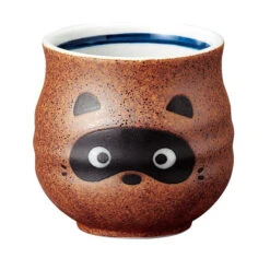 Tanuki Yunomi Ponta (Tasse à Thé Tanuki)