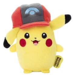 Pokémon Mocchi Mocchi Mini Peluche Pikachu (Casquette De Sinnoh)