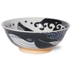 Bol à Ramen - Motif Baleine