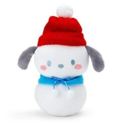 Sanrio - Peluche Bonhomme De Neige Pochako