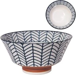 Bol à Donburi- Motif Feuilles
