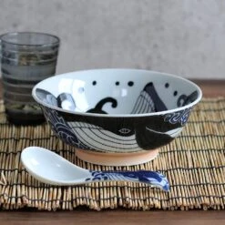 Bol à Ramen - Motif Baleine -Style Japonais Boutique 91b2vBNHudL. AC SL1500