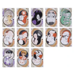 Yoshihiro Togashi Exhibition -PUZZLE- Cartes à Jouer Métallisées All-Star -Style Japonais Boutique AllStarFoilStampingPlayingCardsTogashiYoshihiroExhibitionPUZZLEJapanExclusiveYattaJapan1