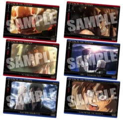 Bandai Gaufrette L'Attaque Des Titans (avec Carte) -Style Japonais Boutique AttackOnTitanFinalSeasonChocolateWaferYattaJapan4