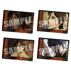 Bandai Gaufrette L'Attaque Des Titans The Final Season Vol.2 (avec Carte) -Style Japonais Boutique AttackonTitanTheFinalSeasonWafer2JapanAnimeSnacksYattaJapan3