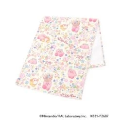 Serviette Visage Kirby - Motifs Fleurs