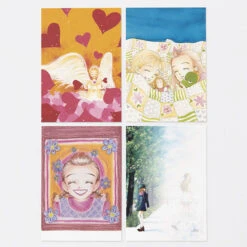 ALL TIME BEST Ai Yazawa Exhibition - Set Cartes Postales Boite Métal -Style Japonais Boutique CannedPostcardSetAiYazawaExhibitionAllTimeBestYattaJapan3