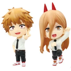 Taito Figurines Chainsaw Man Chibi Deformed Figure (set De 2)