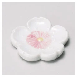 Porte Baguettes En Porcelaine - Sakura Blanc