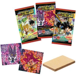 Bandai Gaufrette Dragon Ball Super Warrior Seal Wafer Whole Body Blow!