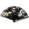Eventail Japonais (Sensu) Yokai Museum - Noir -Style Japonais Boutique FoldingFanKoichiYumotoCollectionYokaiZukushiHyakkiYakoBlackYattaJapan