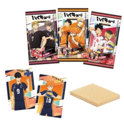 Bandai Gaufrette Haikyu!! (avec Carte)