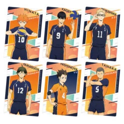 Bandai Gaufrette Haikyu!! (avec Carte) -Style Japonais Boutique HaikyuVanillaWaferwithcardYattaJapan1