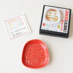 Coupelle Sauce Soja Daruma - Rouge
