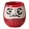 Tasse à Thé Daruma - Rouge -Style Japonais Boutique KakuniDarumaTeaCupYattaJapan