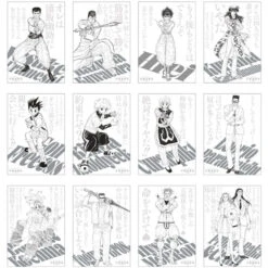 Yoshihiro Togashi Exhibition -PUZZLE- Visuels Clés Poster Collection A4 Set De 3