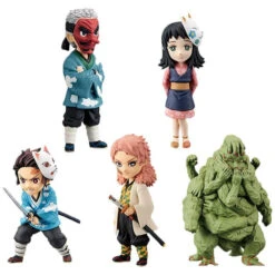 Figurines Demon Slayer : Kimetsu No Yaiba World Collectable Figure Vol.1 (Set De 5)