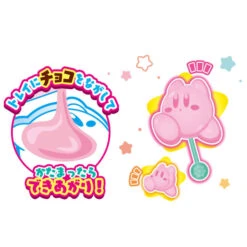 Kit DIY Sucette En Chocolat Kirby -Style Japonais Boutique KirbyChocolateLollipopSetJapaneseCandyYattaJapan2