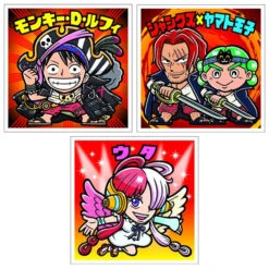 Gaufrettes Bikkuriman Choco - One Piece RED Special Edition -Style Japonais Boutique LotteBikkurimanChocoWaferOnePieceRedJapaneseSnackYattaJapan2