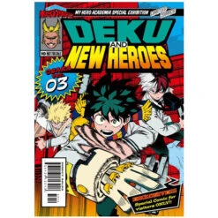 My Hero Academia Special Exhibition Limited Comics - Deku And New Heroes