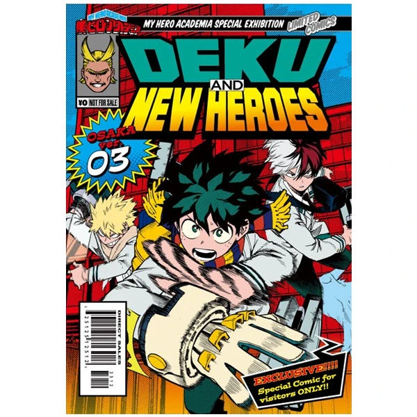 My Hero Academia Special Exhibition Limited Comics - Deku And New Heroes 3 My Hero Academia Special Exhibition Limited Comics - Deku And New Heroes