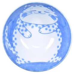 Bol à Riz - Neko Chigura (4 Designs) -Style Japonais Boutique NekoChiguraBuchiTeaBowlYattaJapan