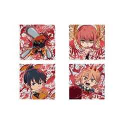 Bandai Gaufrette Chainsaw Man (avec Sticker) -Style Japonais Boutique NiformationChainsawManDeformedStickerWaferjapaneseSnackYattaJapan1