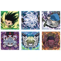 Bandai HUNTER X HUNTER Niformation Sticker X Wafer Vol.2 -Style Japonais Boutique NiformationHUNTERxHUNTERWaferVolume2JapaneseSnackYattaJapan3
