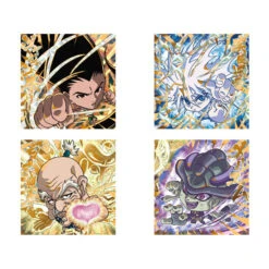 Bandai HUNTER X HUNTER Niformation Sticker X Wafer Vol.2 -Style Japonais Boutique NiformationHUNTERxHUNTERWaferVolume2JapaneseSnackYattaJapan4