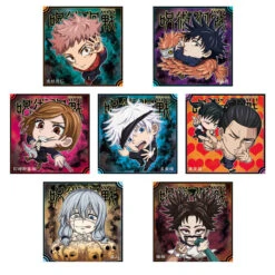 Bandai Gaufrette Jujutsu Kaisen Vol.5 (avec Sticker) -Style Japonais Boutique NiformationJujutsuKaisenDeformedStickerWafervolume5japaneseSnackYattaJapan5