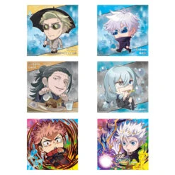 Bandai Gaufrette Jujutsu Kaisen Vol.4 (avec Sticker) -Style Japonais Boutique NiformationJujutsuKaisenSealWafervolume4JapaneseSnackYattaJapan2