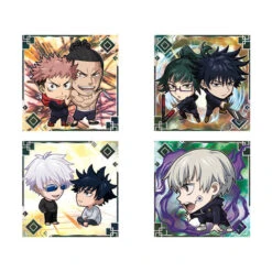 Bandai Gaufrette Jujutsu Kaisen Vol.4 (avec Sticker) -Style Japonais Boutique NiformationJujutsuKaisenSealWafervolume4JapaneseSnackYattaJapan3