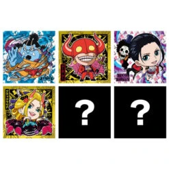 Bandai Gaufrette One Piece Great Pirate LOG3 (avec Sticker) -Style Japonais Boutique NiformationOnePieceGreatPirateSealWaferLOG3JapaneseSnackYattaJapan4