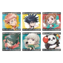 Bandai Gaufrettes Jujutsu Kaisen Vol.3 (avec Sticker) -Style Japonais Boutique NiformesionJujutsuKaisenDeformedStickerWafervol3YattaJapan1