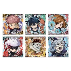 Bandai Gaufrettes Jujutsu Kaisen Vol.3 (avec Sticker) -Style Japonais Boutique NiformesionJujutsuKaisenDeformedStickerWafervol3YattaJapan4