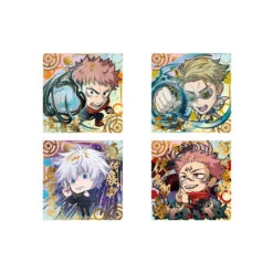 Bandai Gaufrettes Jujutsu Kaisen Vol.3 (avec Sticker) -Style Japonais Boutique NiformesionJujutsuKaisenDeformedStickerWafervol3YattaJapan5
