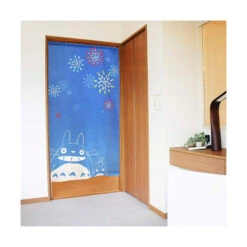 Noren - Mon Voisin Totoro Summer Memory -Style Japonais Boutique NorenTotoroGhibliBlueFireworksYattaJapan2