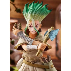 GOOD SMILE COMPANY POP UP PARADE "Dr. STONE" Senku Ishigami Figure Rerelease -Style Japonais Boutique POPUPPARADESenkuIshigamiRereleaseDrStoneFigureYattaJapan3