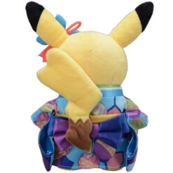 Peluche Pikachu - Kaga Temari Kimono - Kanazawa Exclusive -Style Japonais Boutique PokemonCenterOriginalPlushKagaKimonoPikachuPokemonCenterKanazawaKawaiiCharacterYattaJapan2