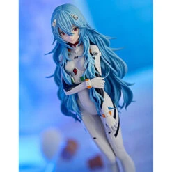 GOOD SMILE COMPANY POP UP PARADE "Rebuild Of Evangelion" Rei Ayanami Long Hair Version Figure -Style Japonais Boutique PopUpParadeReiAyanamiLongHairVersionEvangelionFigureYattaJapan3