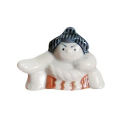 Porte Baguettes En Porcelaine - Sumo Rouge