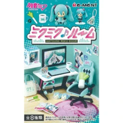 Hatsune Miku "Miku Miku ♪ Room" RE-MENT -Style Japonais Boutique RementHatsuneMikuRoomSeriesMinifigureYattaJapan4